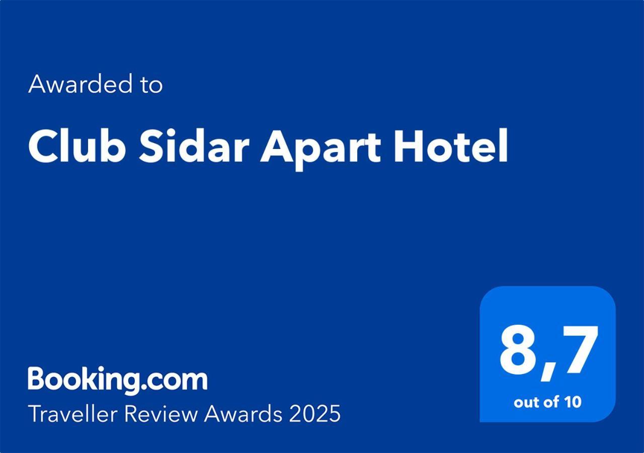 אלאניה Club Sidar Apart Hotel מראה חיצוני תמונה